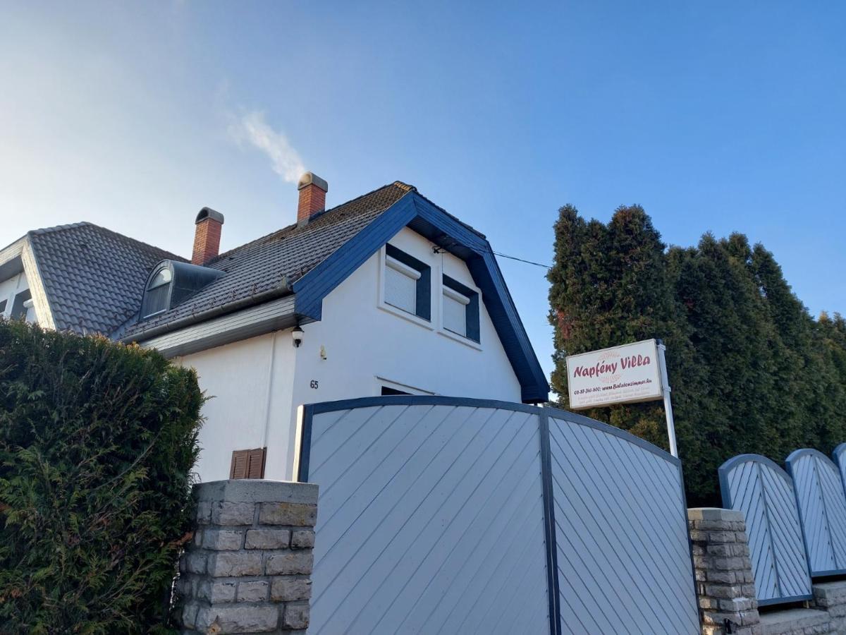 Napfeny Villa Balatonfüred Eksteriør billede